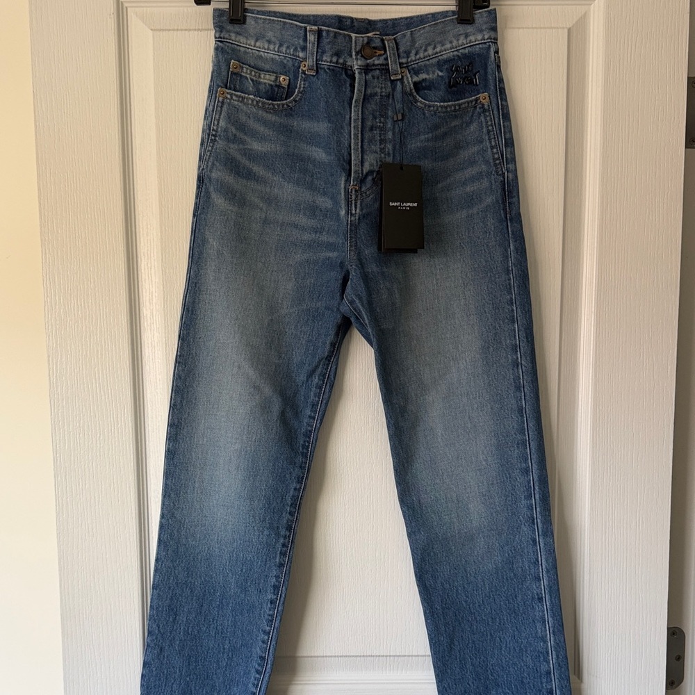 Saint Laurent Men's Blue Jeans
